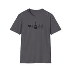 Heartbeat Guitar Music T-Shirt