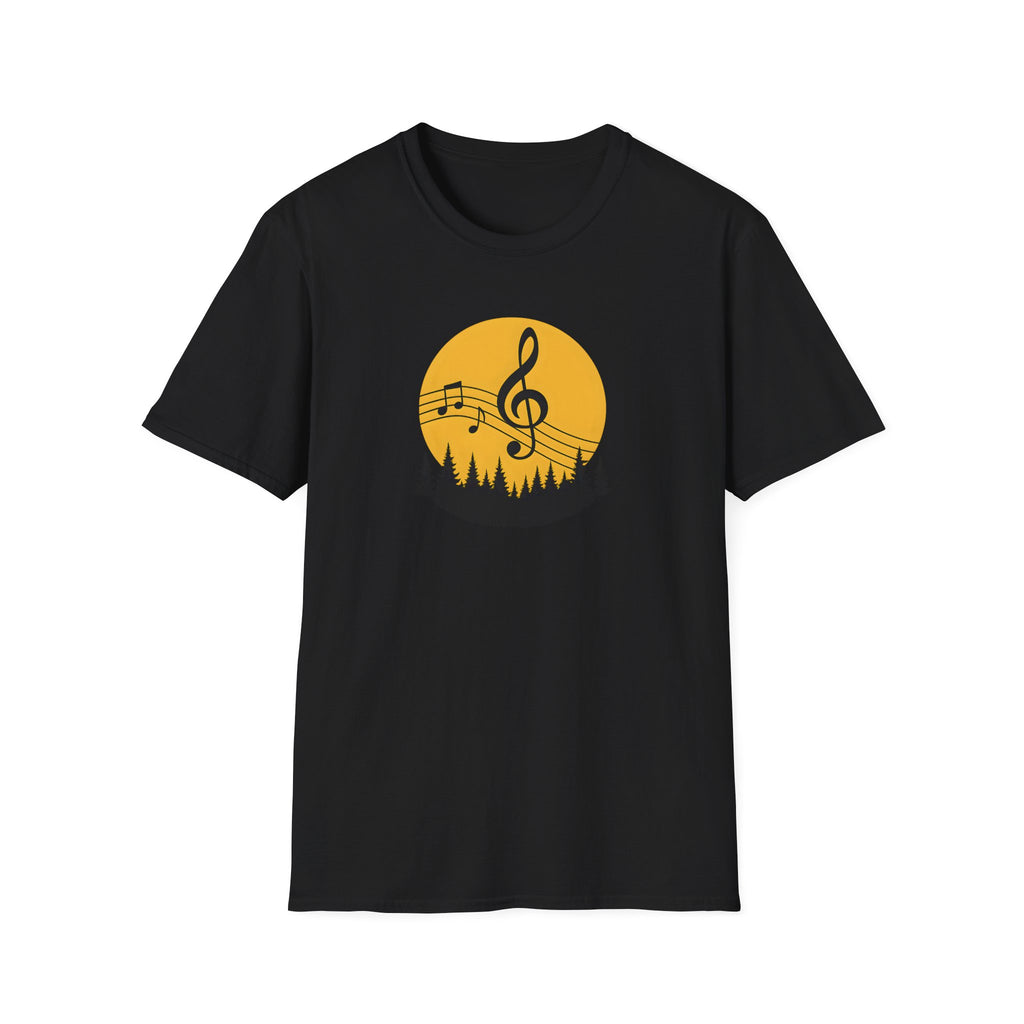 Treble Clef Sunset T-Shirt