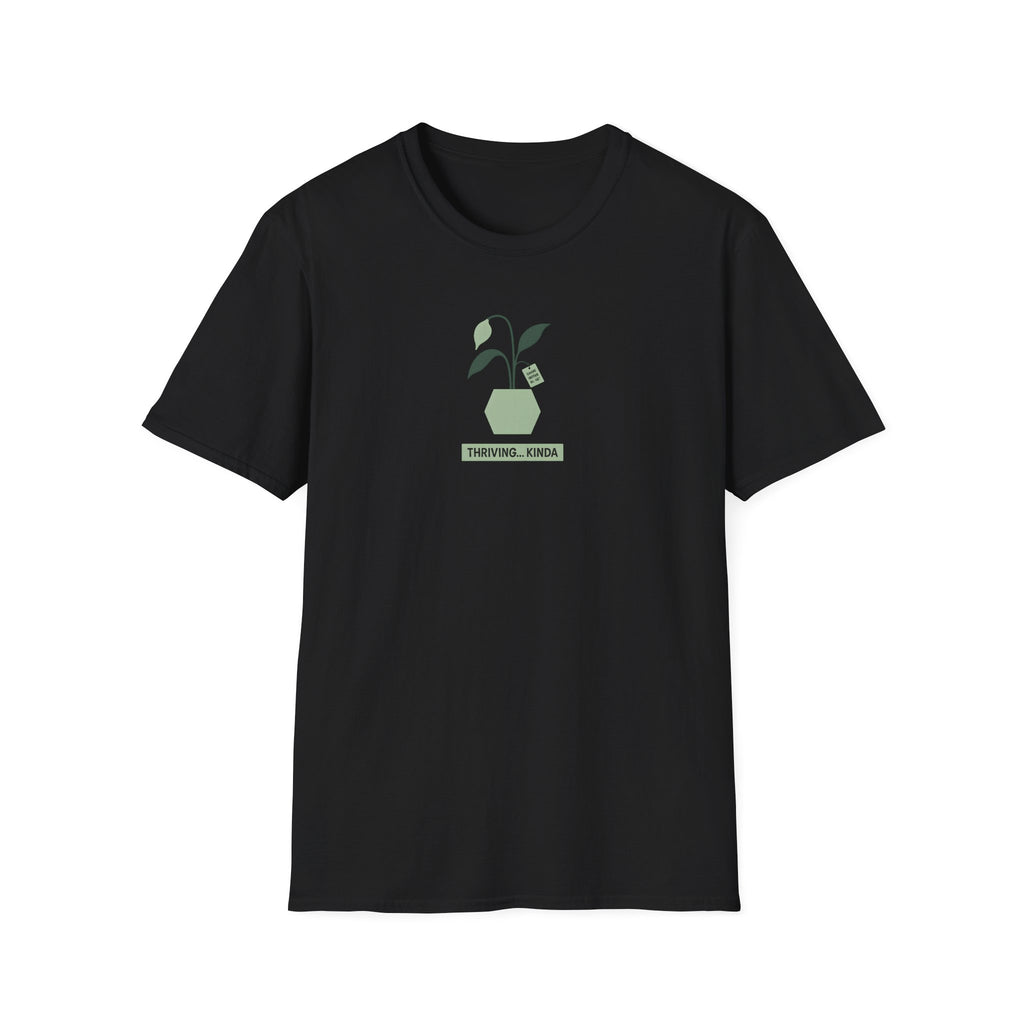 Thriving Plant Illustration T-Shirt