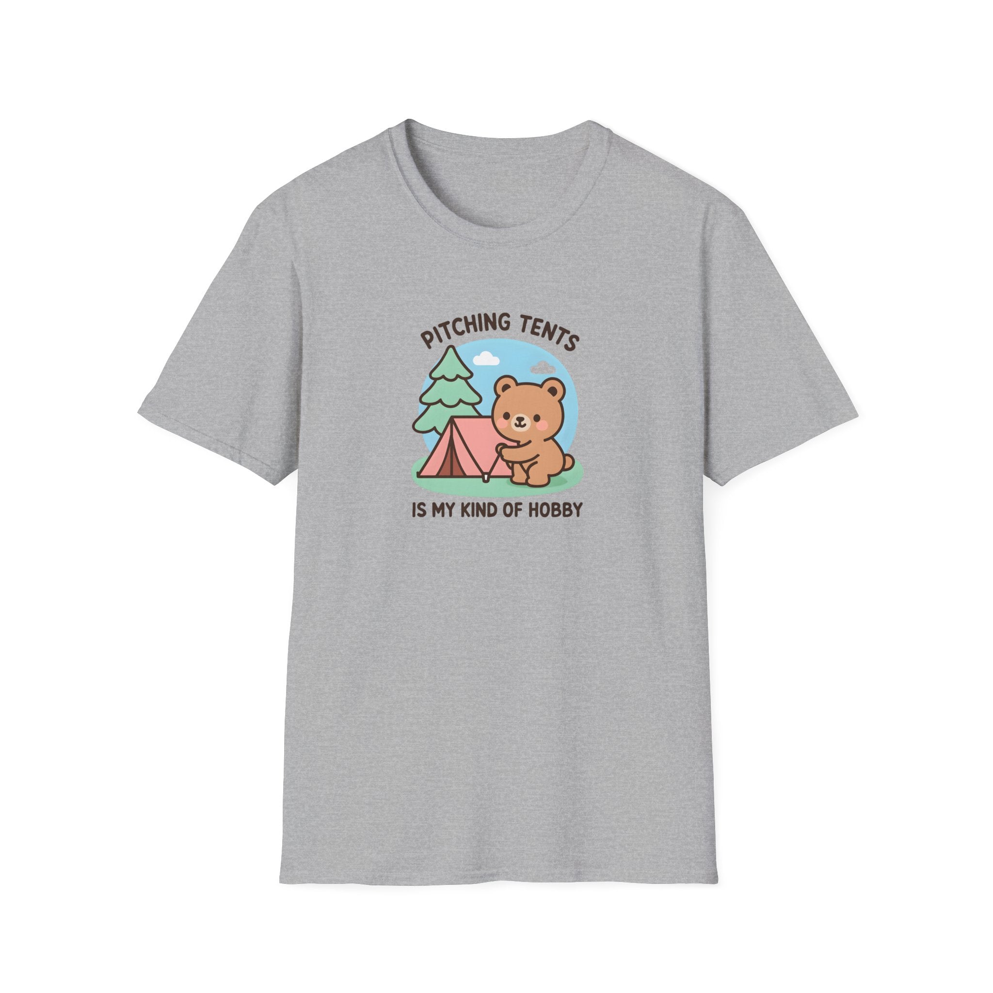 Bear Camping Tent T-Shirt