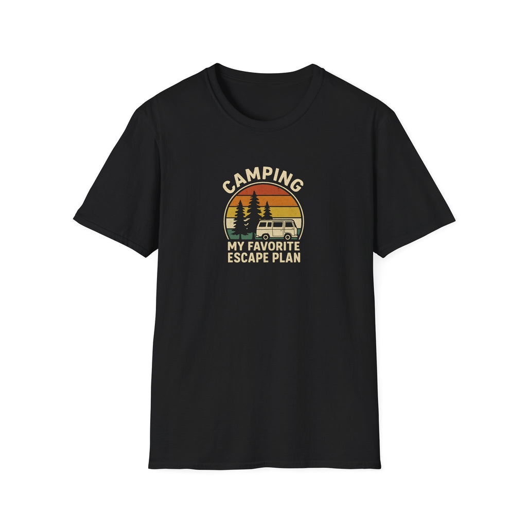 Camping Escape Plan T-Shirt