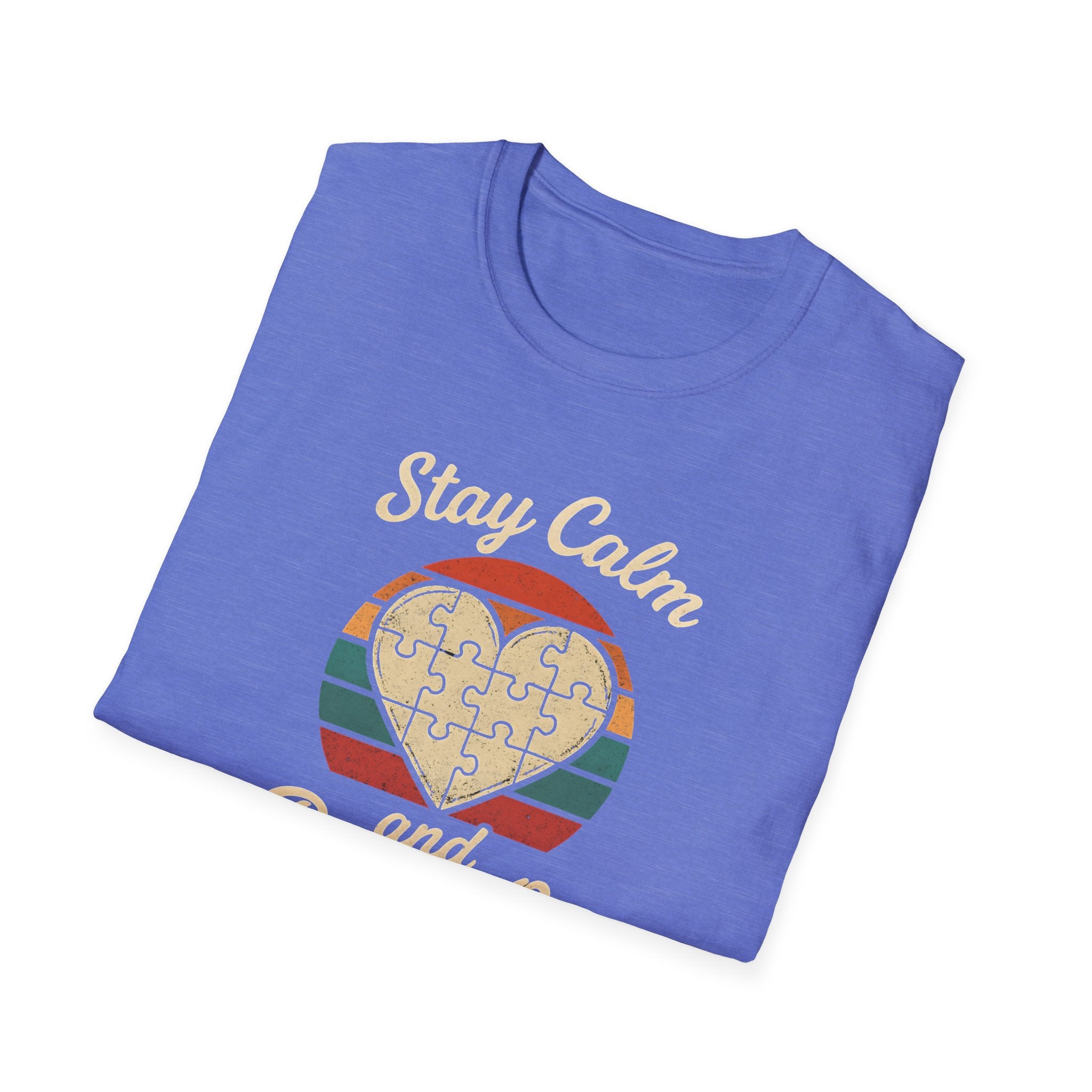 Stay Calm Puzzle On T-Shirt