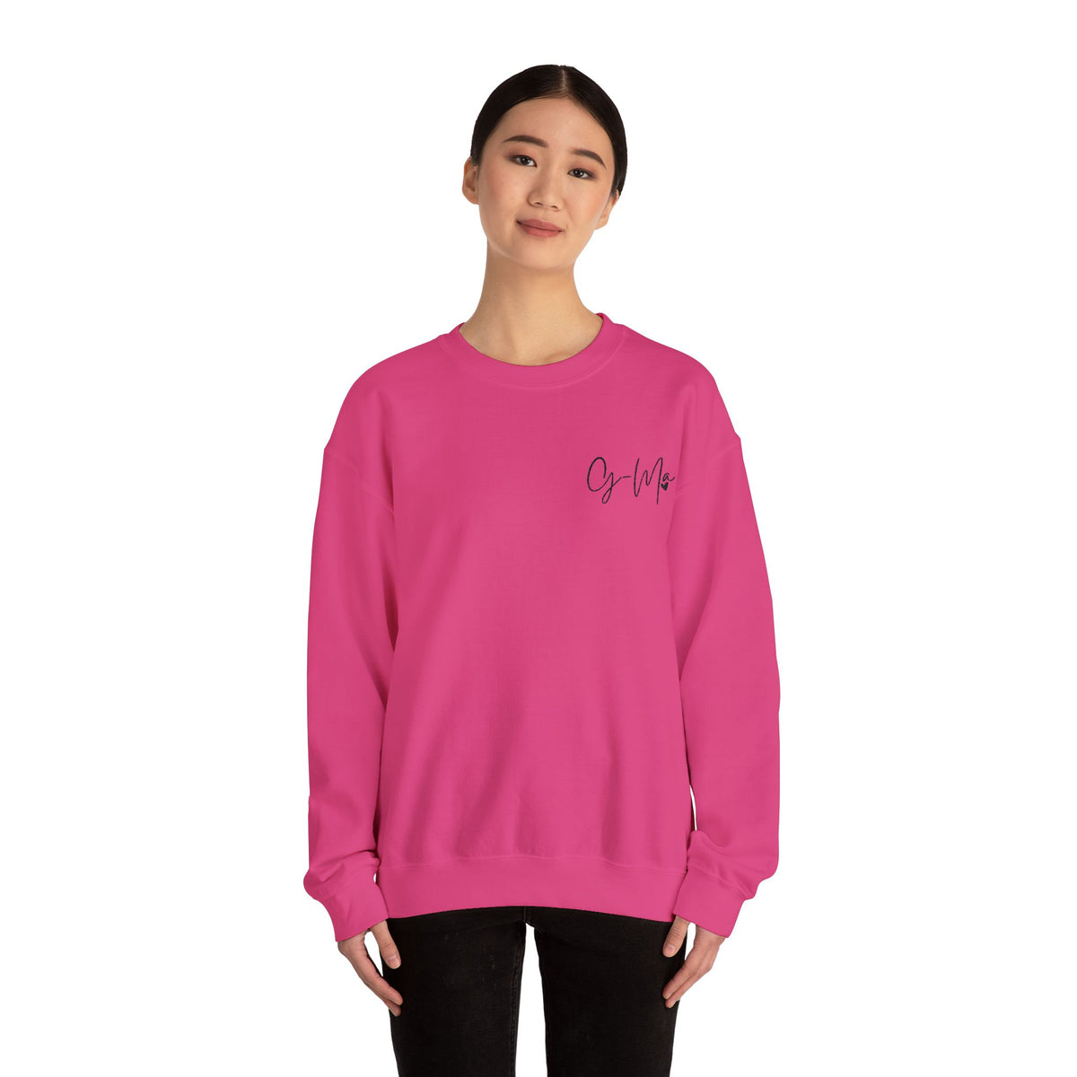 Embroidered G Ma Sweatshirt Gildan 18000 Grandma Crewneck Minimalist Grandma Gift Mothers Day Gift Made in USA
