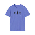Heartbeat Guitar Music T-Shirt