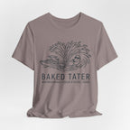 Baked Tater Wakeboarding Tee — Coeur d'Alene Idaho Boat Surf Graphic T-Shirt