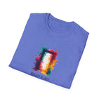 Rainbow Watercolor Frame T-Shirt