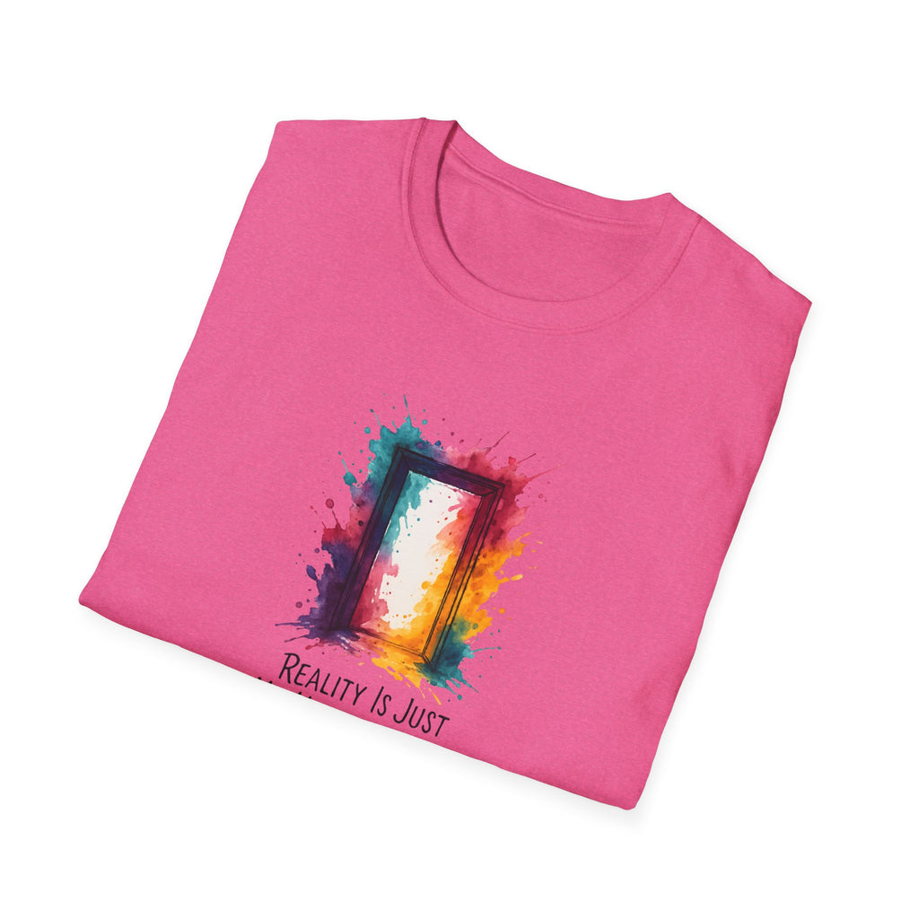 Rainbow Watercolor Frame T-Shirt