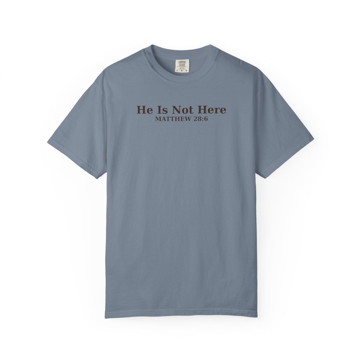 He Is Not Here Shirt Christian Easter Shirt Matthew 28 6 Bible Verse Shirt Religious Graphic Tee Church Shirt Gift For Women Men