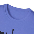 Heartbeat Guitar Music T-Shirt