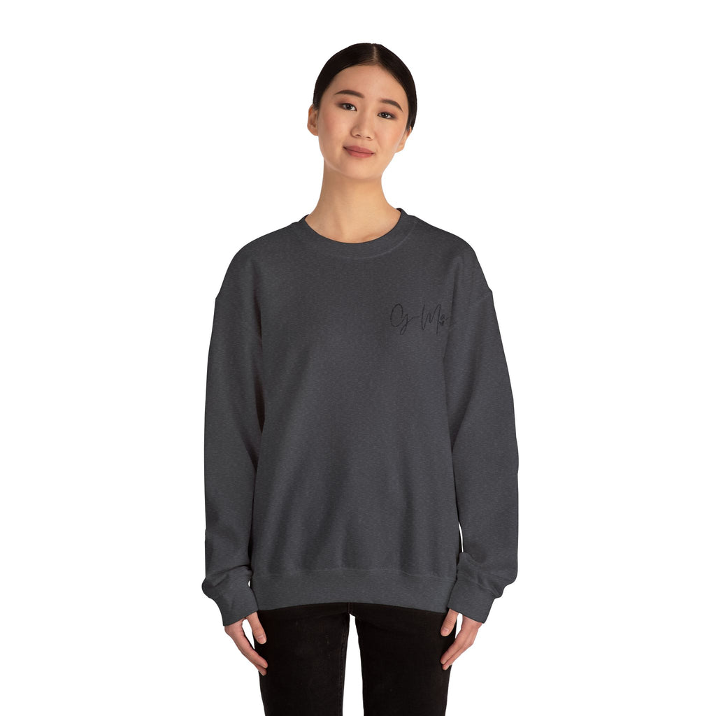 Embroidered G Ma Sweatshirt Gildan 18000 Grandma Crewneck Minimalist Grandma Gift Mothers Day Gift Made in USA
