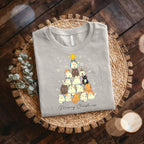 Christmas Cats - Christmas Tree- Mischievous - Bella + Canvas 3001