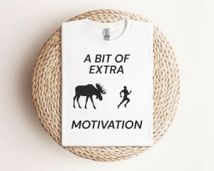 Funny 'Run Fast' T-Shirt — Humorous Gift for Runners & Fitness Fans Gildan 64000