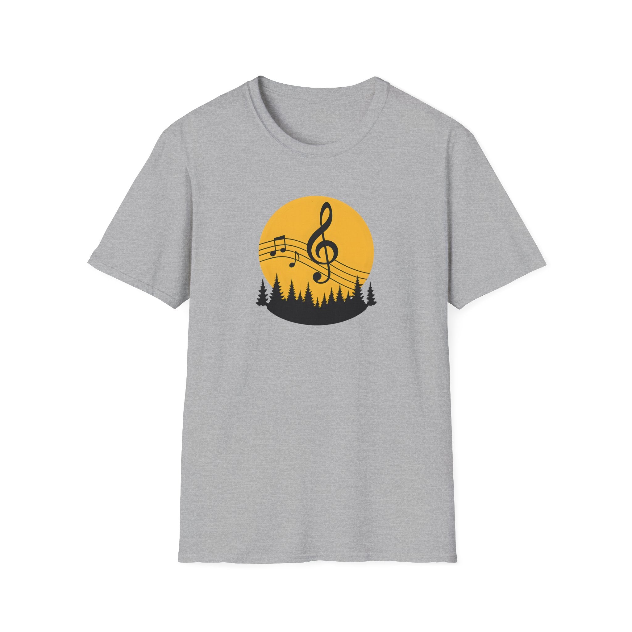 Treble Clef Sunset T-Shirt