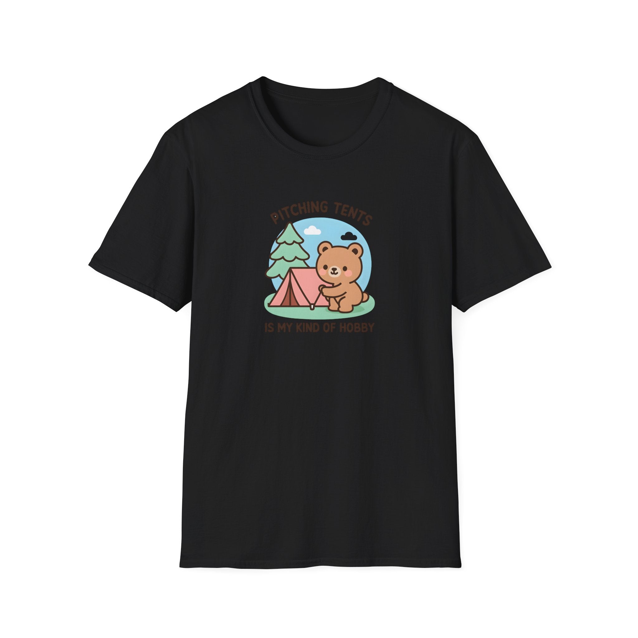 Bear Camping Tent T-Shirt
