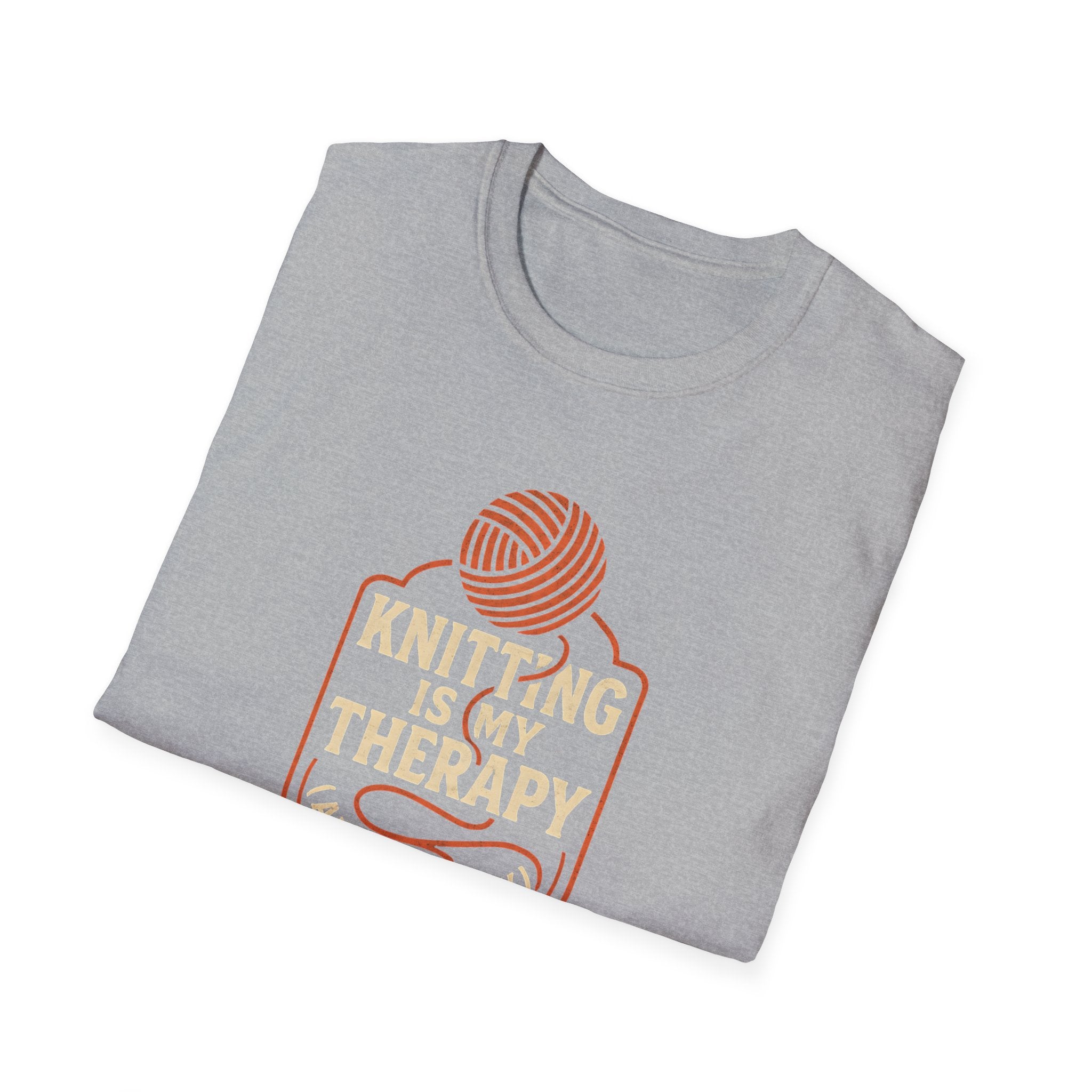 Knitting Is Therapy T-Shirt