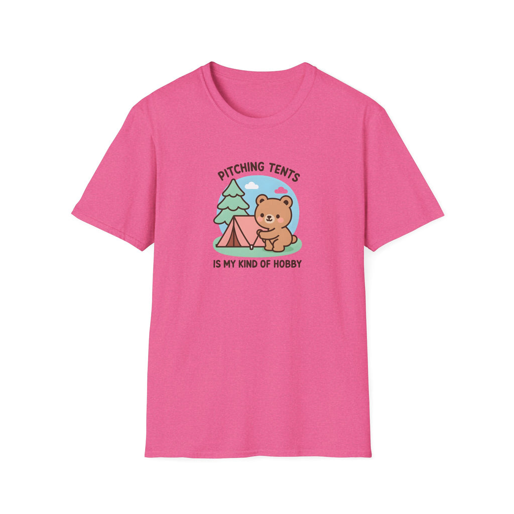Bear Camping Tent T-Shirt