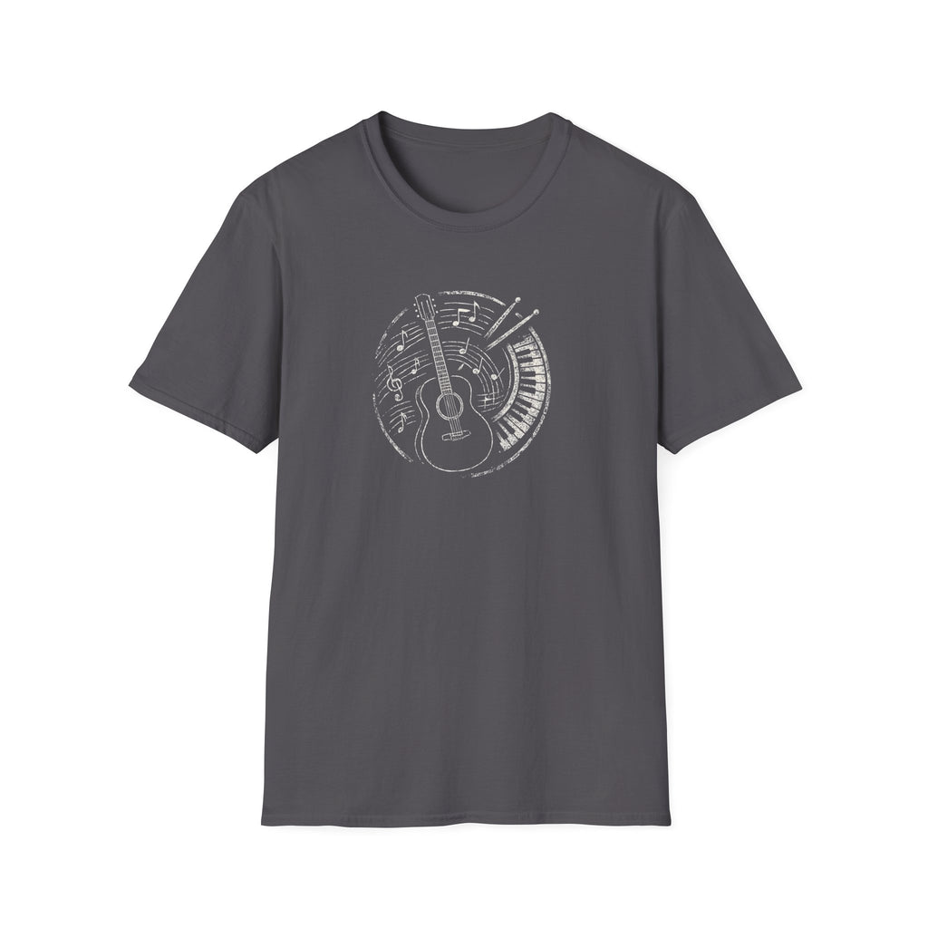 Musical Guitar Emblem T-Shirt