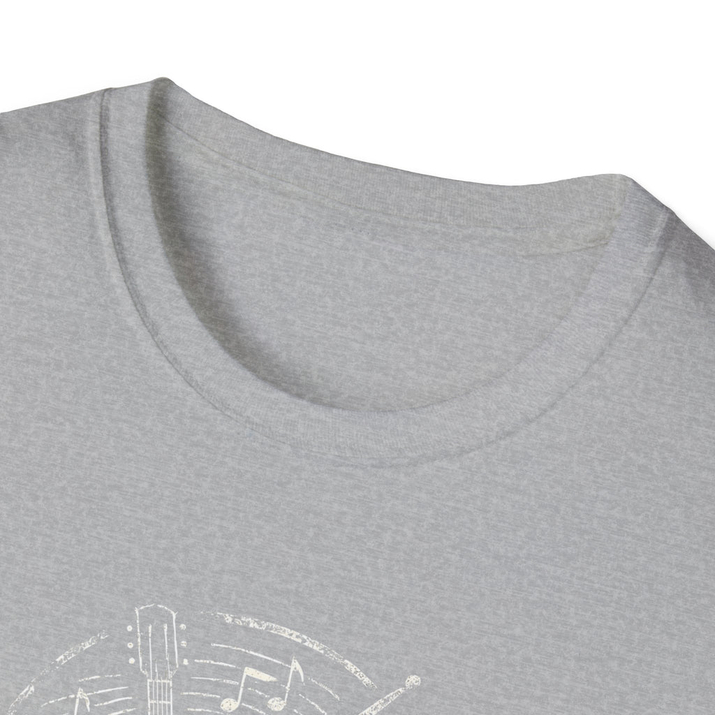 Musical Guitar Emblem T-Shirt