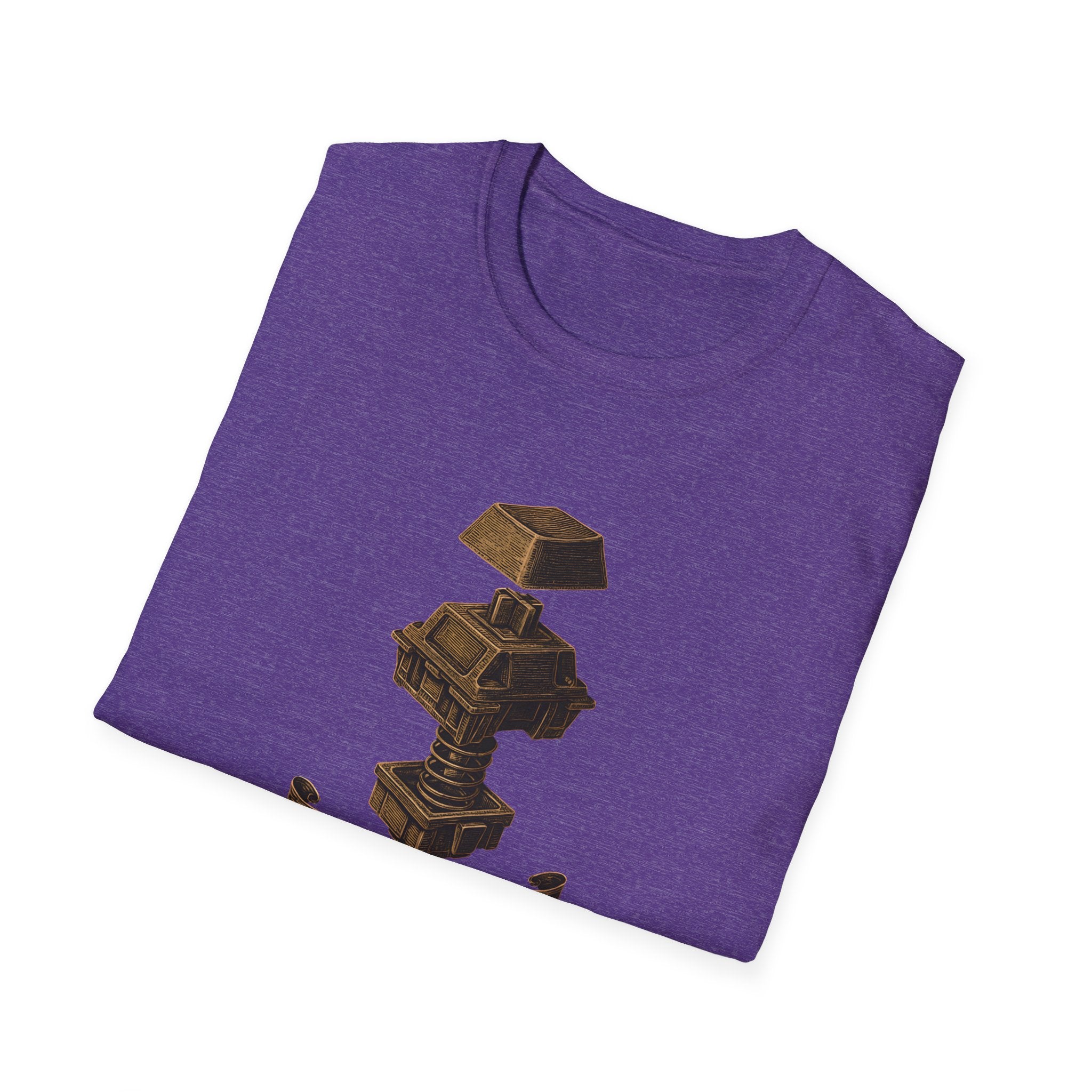 Spring-loaded mechanical sculpture T-Shirt