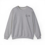 Embroidered G Ma Sweatshirt Gildan 18000 Grandma Crewneck Minimalist Grandma Gift Mothers Day Gift Made in USA