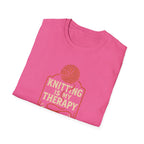 Knitting Is Therapy T-Shirt