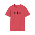 Heartbeat Guitar Music T-Shirt