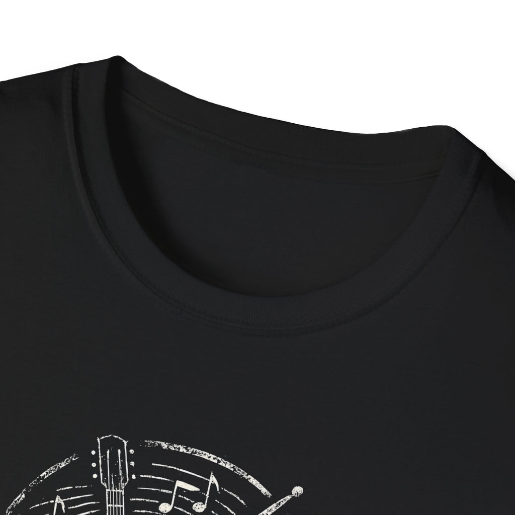 Musical Guitar Emblem T-Shirt
