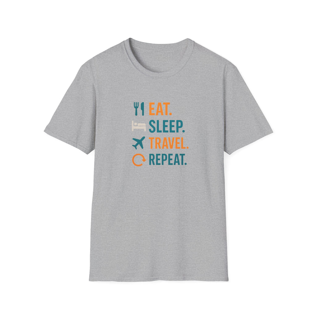Eat Sleep Travel Repeat T-Shirt