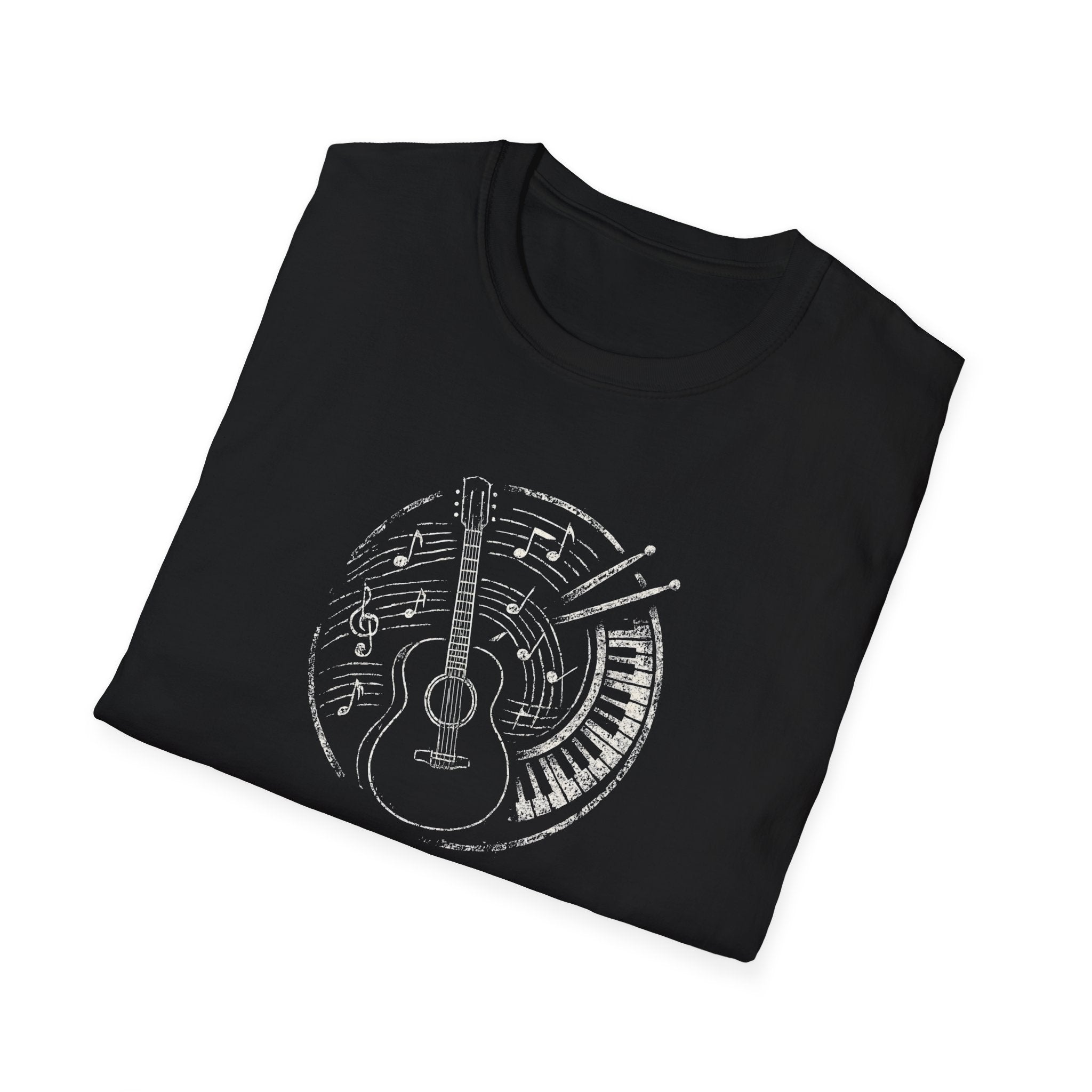 Musical Guitar Emblem T-Shirt