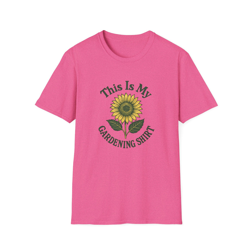 Sunflower Gardening Shirt T-Shirt