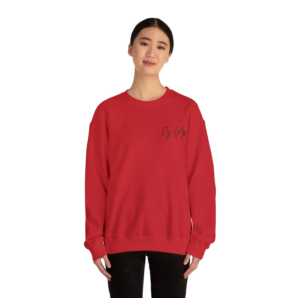Embroidered G Ma Sweatshirt Gildan 18000 Grandma Crewneck Minimalist Grandma Gift Mothers Day Gift Made in USA
